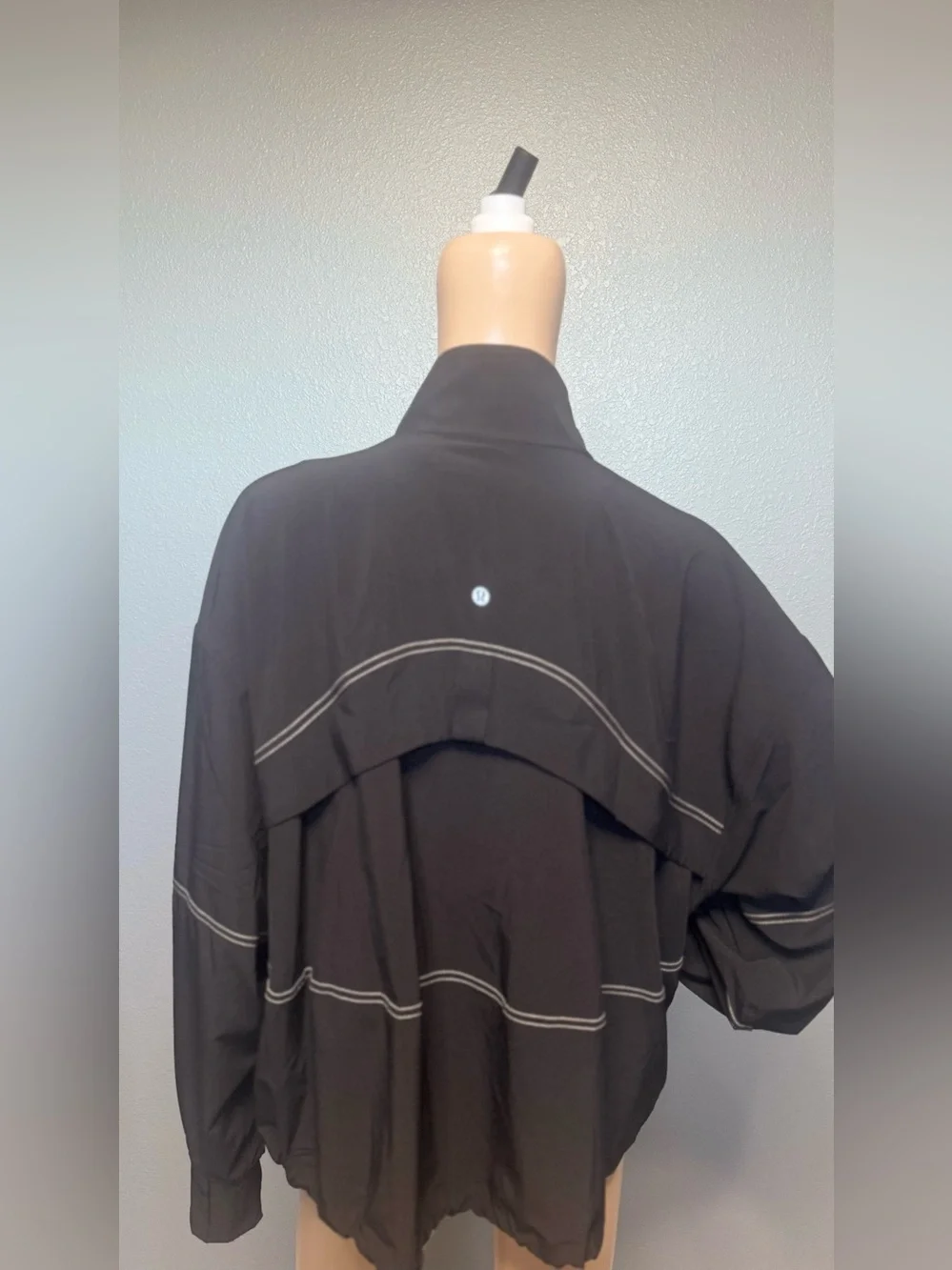 NWT Lululemon Define Oversized Black Zip Up Jacket (Swift) Size 8